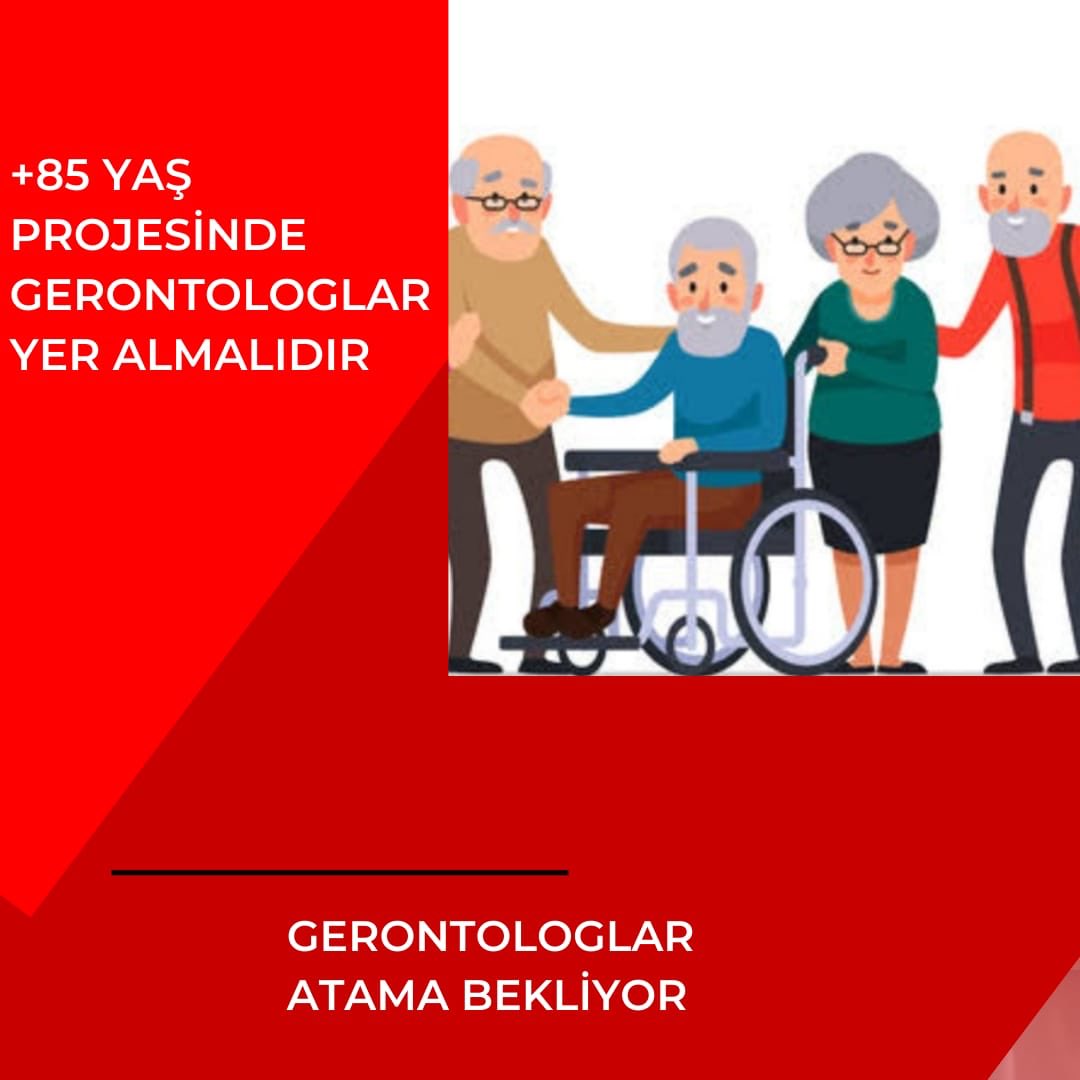Gerontologlar olarak başta sağlık bakanlığı olmak üzere istihdamımız elzemdir #zincirlemereaksiyon