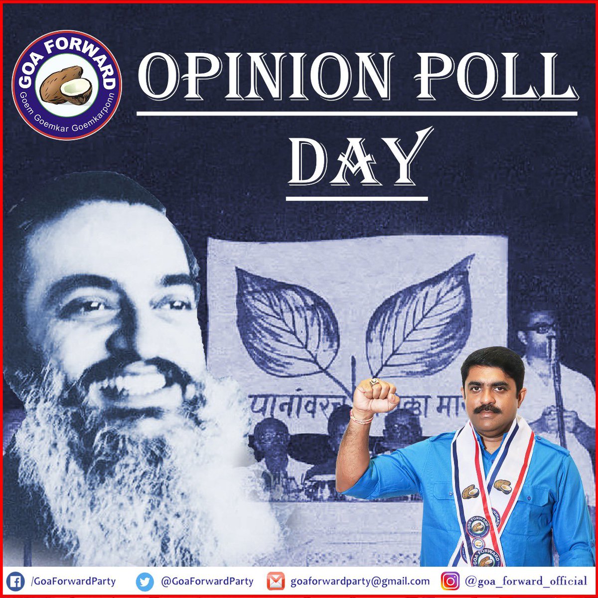 VijaiSardesai's tweet photo. OUR IDENTITY WILL OUTLIVE US. This #OpinionPollDay is not like any other. Today, we’re actively in a battle to protect, defend and preserve #Goem, #Goemkars and #Goemkarponn that this day decades ago our predecessors fought for and won. Like then, today too, we will overcome! https://t.co/mq2F5jz7r7