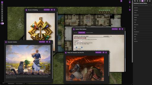 roll20app's tweet image. 💫 Have you created a character in #Pathfinder2e yet?

 ⚔️Kingmaker Adventure Path Ch. 1 by @Paizo is FREE to play! Preview the legendary Kingmaker AP and prove yourselves as worthy to rule by joining Lady Jamandi's Call for Heroes!

👑 Claim + play today: hubs.li/Q01y3XbX0
