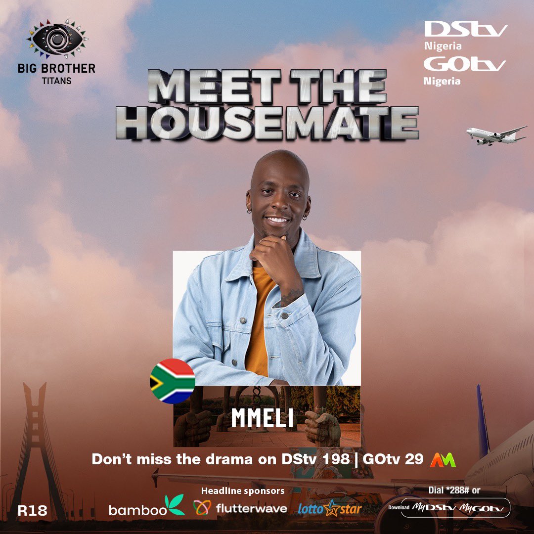 DStv Nigeria on Twitter: "Meet Mmeli the bachelor that's street smart #BBTitans https://t.co/cZmN5Z862k" / Twitter