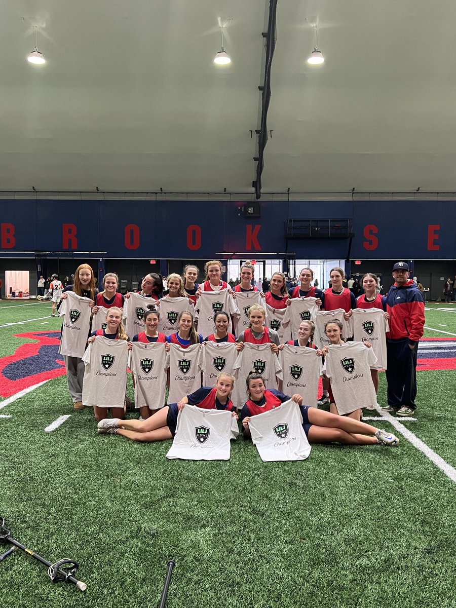 Congrats to Brooke &amp; YJ Spallina 2025- winning LILJ High School Winter League Championship vs St. Anthony’s 12-4 🥍⁦<a href="/LIYELLOWJACKETS/">Coach Rose</a>⁩ ⁦<a href="/lilaxjournal/">@lilaxjournal</a>⁩ ⁦<a href="/JoeSpallina/">Joe Spallina</a>⁩