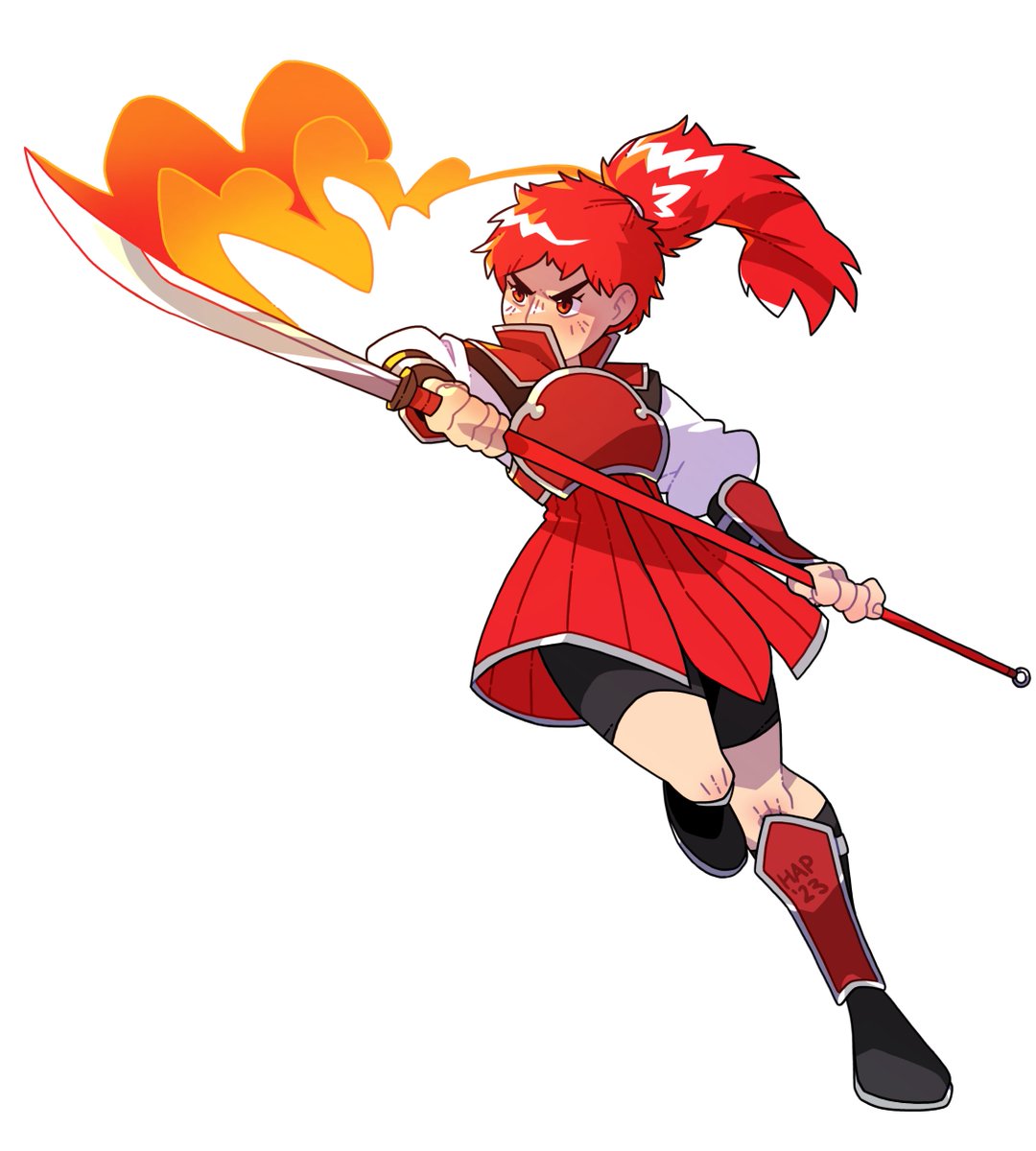 hap_blue's tweet photo. mahou commission for @lava_madam! i love this character's design https://t.co/K1G4PzjXUA