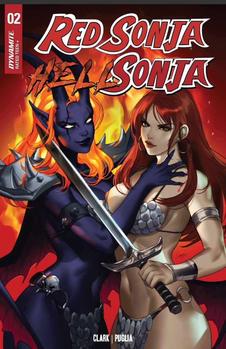 vampita's tweet photo. #RedSonjaHellSonja #2 issue edited by @DynamiteComics https://t.co/4g9m26H41f
