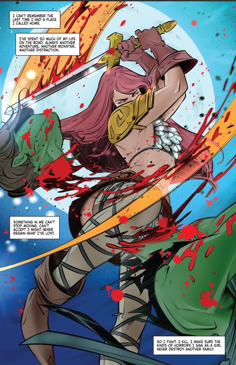 vampita's tweet photo. #RedSonjaHellSonja #2 issue edited by @DynamiteComics https://t.co/4g9m26H41f