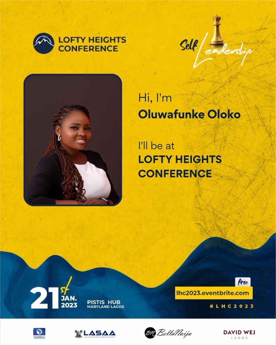 LoftyHeightsNG's tweet photo. Our team and volunteers are ready to welcome and receive you at the conference.

Have you registered for #LHC2023 #SelfLeadership and you'd like to have a personalized banner as this? 
Please send us a dm with your name and picture.

#LHC2023
#SelfLeadership
#LHCReloaded https://t.co/bECT0Rh5Da