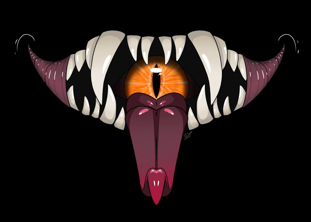 NorthernMyth's tweet image. I forget to post art here too often 

#mimic #teeth #monsters