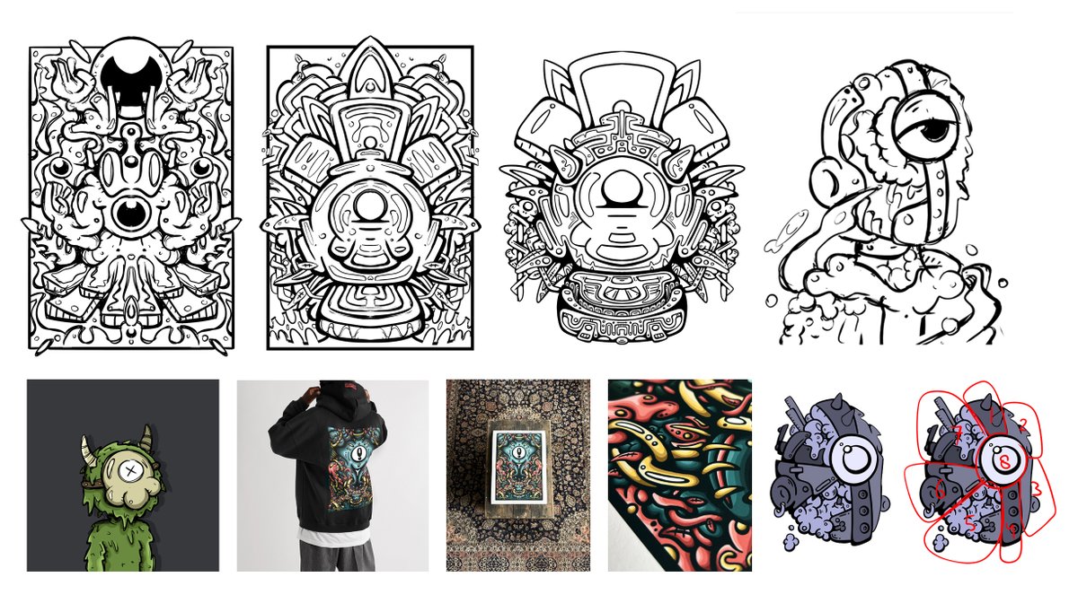 A snippet of last weeks #NotebookOfZav progress.

Physical prints.
1/1 Collections.
Clothing brand.
PFP Collections &amp; so much more..

◎ // Exclusive for CoZ Holders.
opensea.io/collection/cir…

Own the Art. Spin your ritual.