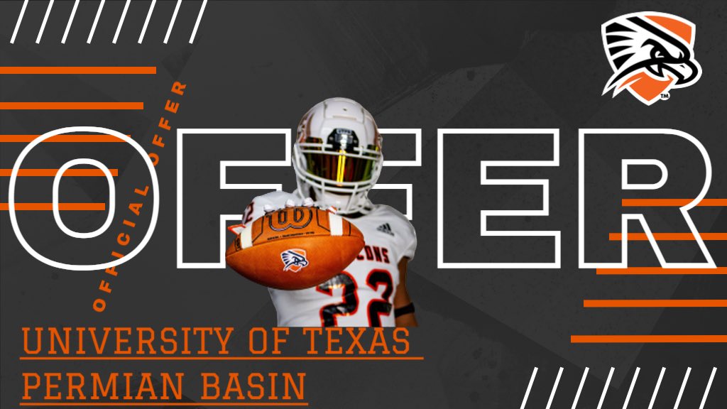 After a great phone call with <a href="/coachddean/">Dionte Dean</a> I’m blessed to receive an offer from <a href="/UTPBFootball/">UTPB Football</a> <a href="/AbileneEagleFB/">Abilene Eagle Football</a>