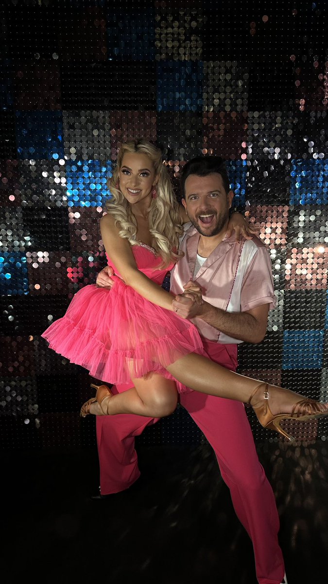 RTEOne's tweet photo. Jivin’ their way through week 2, @kevinmcgahern and Laura have scored 21 points from our judges! 💝 #DWTSIrl https://t.co/hY5pw5OYLG