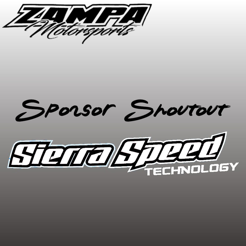 SPONSOR SHOUTOUT

Today I want to take the time to thank 
Sierra Speed Technology. They have come on board with us this year to make our 2023 super late model season possible. 

Thank you Sierra Speed Technology