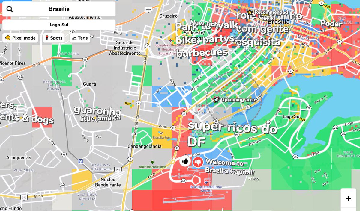 diaadiapress's tweet photo. Así es Hoodmaps: el mapa viral con comentarios pintorescos sobre las ciudades. Asunción tiene sus etiquetas. Nota completa en nuestra web. #diaadiapress #hoodmaps #Asunción https://t.co/GSgcV3Jt02