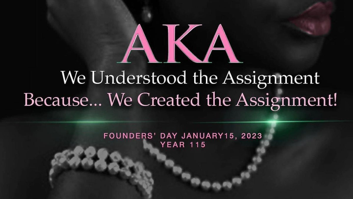 margofordcrosby's tweet photo. Happy Founders' Day to my Oh So Pretty and lovely sisters of Alpha Kappa Alpha Sorority, Inc! ๐๐๐๐
#115yearsofservice
#pinkandgreen ๐ซถ๐พ๐๐ #AKA1908 #SoaringToGreaterHeights #serviceandsisterhood https://t.co/xMIiFnq2By