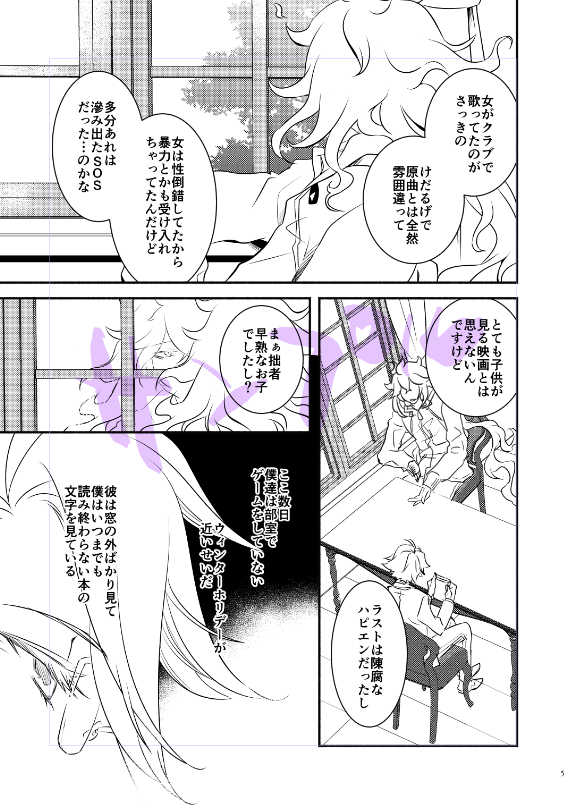 まだ完成原稿じゃないので暫定サンプル
36ページだったかな。 