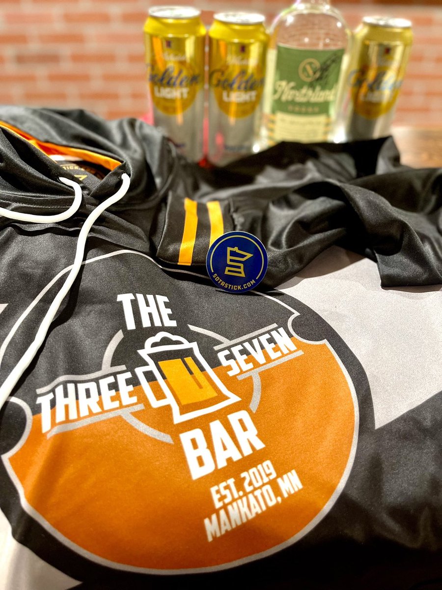 If the Vikings score exactly 37 points today OR the total score of the game equals 37, we’ll buy a <a href="/SotaStickCo/">SotaStick™</a> Three Seven Bar hoodie for one person who retweets this. #SKOL #AsOne