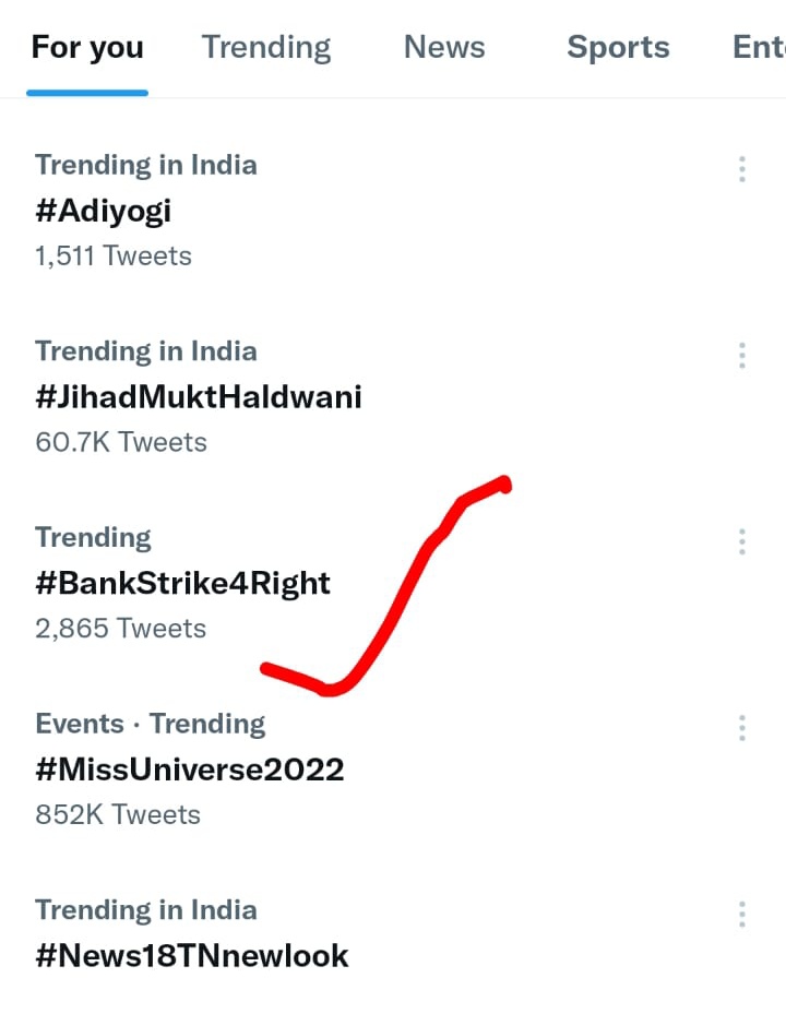 AUCBO_Tamilnadu's tweet photo. #BankStrike4Right
#5DaysBanking is a long pending just and right demand of Bankers.
When all other financial institutions work 5days
Why not banks
World is moving towards four day working
Why not #5days_Banking
Banks have gone digital
#5days_week_we_demand https://t.co/NkzRsDGwFi