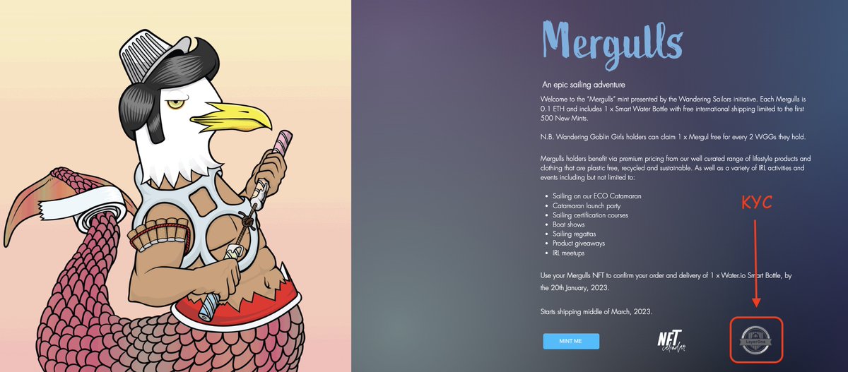 jronws's tweet image. Verified KYC, click the logo in the &quot;Mint Section&quot; to see the certificate &amp;amp; read-me doc. 

Thanks to @KelvinGJones from LayerOne business IT &amp;amp; Cloud consulting. 

wanderingsailors.com

#layeronecloud #KYC #Web3KYC #oceancleanup #plasticfree #NFTCommunity #cryptosecurity