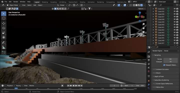 NunezShakim's tweet photo. Night time 🌉#blender https://t.co/BBQDi1fAn4