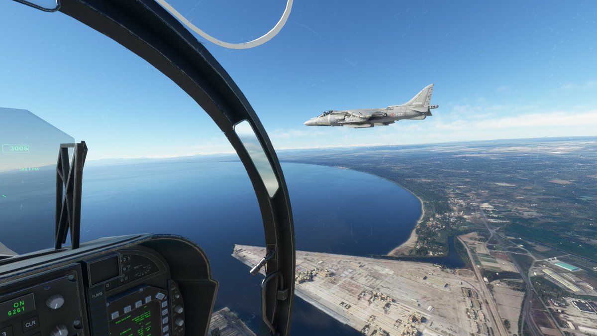 EversSalvo's tweet photo. #ivao_experience #virtualfighterschool #GRUPAERV #msfs2020 #gaming #itscavour #wolves Free Flight https://t.co/DYRzCYdhk0