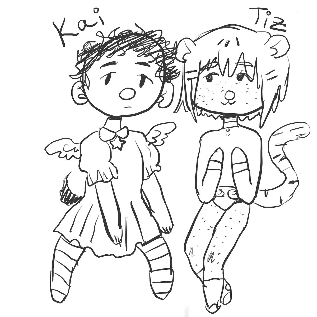 lilgermcore's tweet image. I can&apos;t draw babies lol heres a doodle of some very young alters we have in our system. they&apos;re small and cute and i want to protect them - Andy
•
#didsystem #didsystemart #did #didart #systemart #little #littlart #littlealter #didsystemlittle #systemlittle #didlittle #babyalter