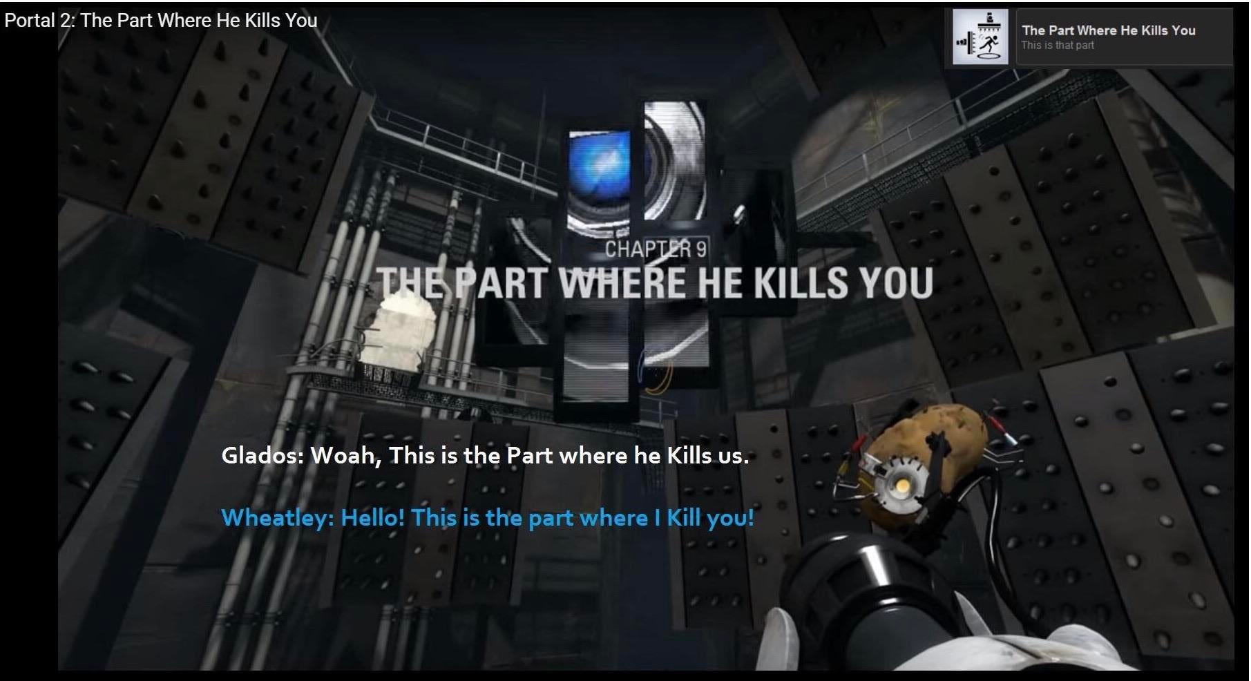Portal 2 end credits want you gone текст фото 102