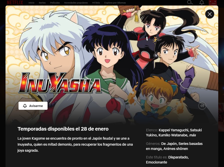 El Muro de Harold: El doblaje final de InuYasha – ANMTV