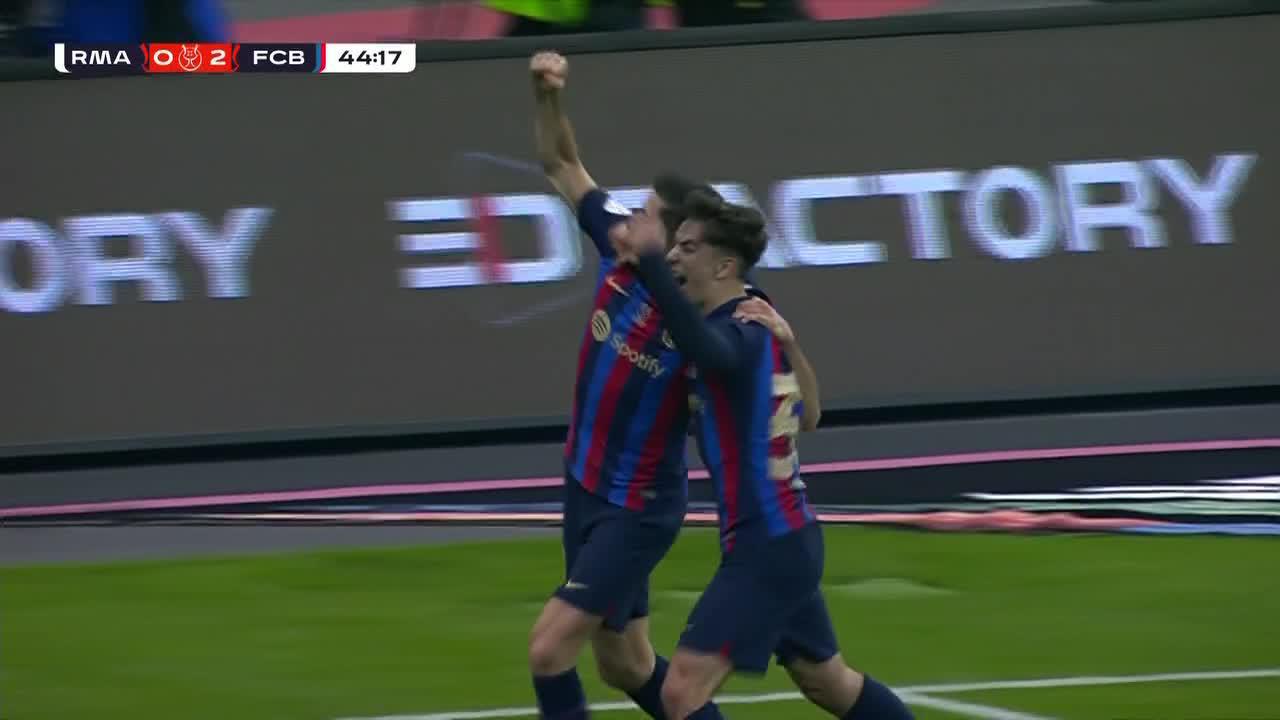 LEWANDOWSKI MAKES IT 2-0 FOR BARCELONA 🔥”