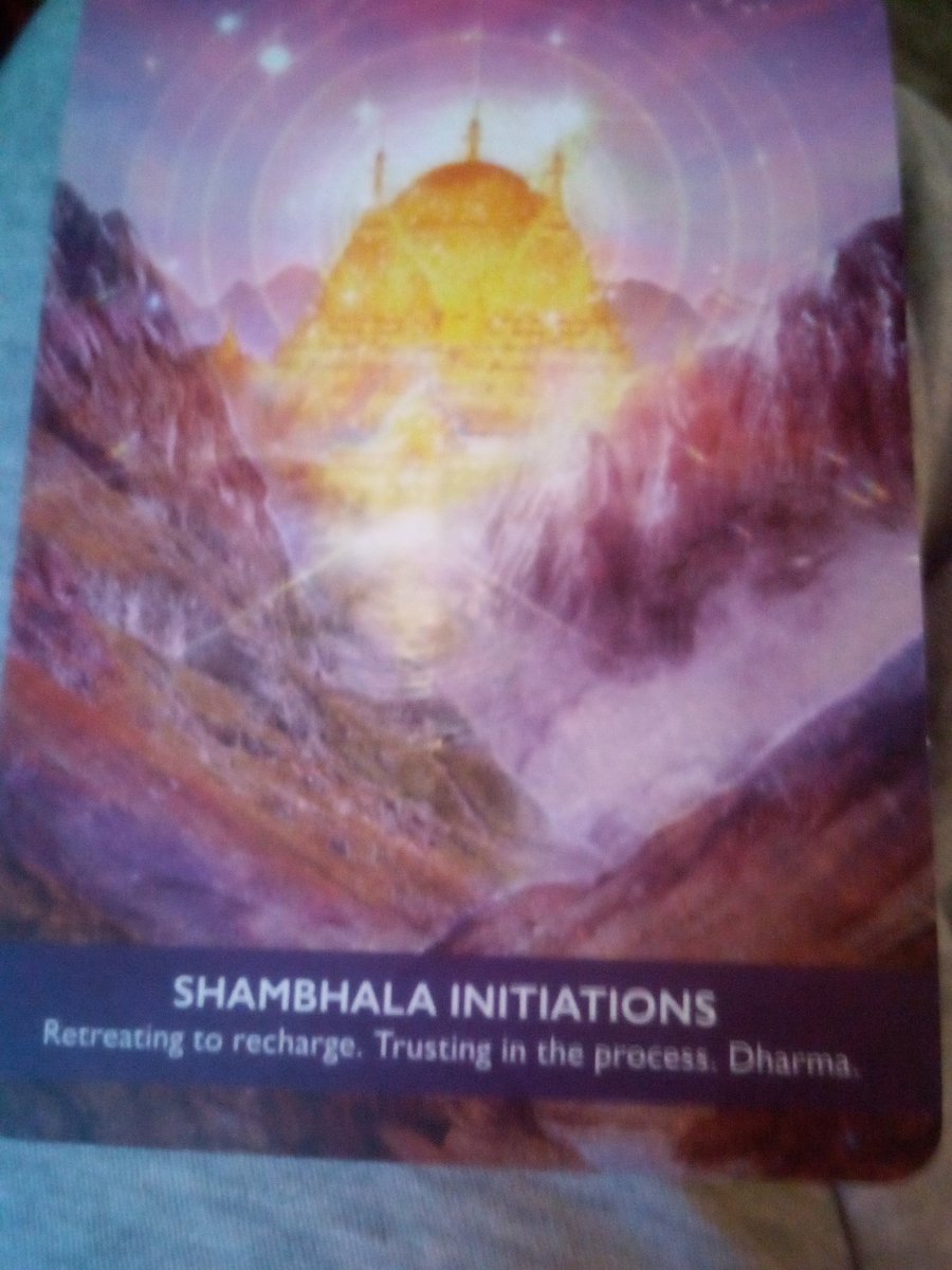 DonnaMulvey4's tweet photo. Shambhala Initiations
You may have been here before. #trustingtheproccess #Dharma #retreating #recharging #enlightenment #meditation #dreamstate #astraltravel #initiation #Shambhala https://t.co/ESwV5NS0Zn