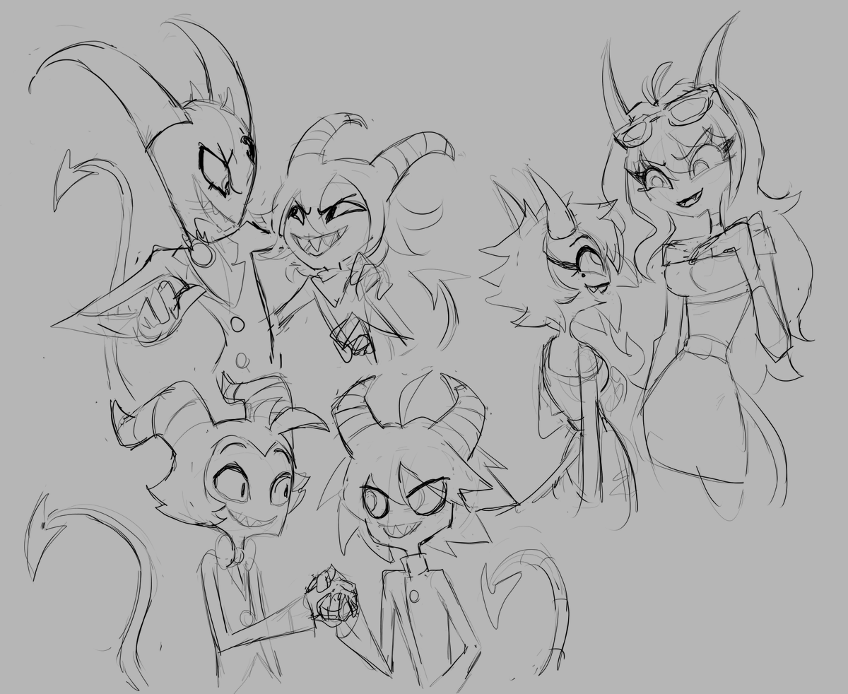 Tumblr request, but tbh I wanted to draw this cursed crossover for a while 