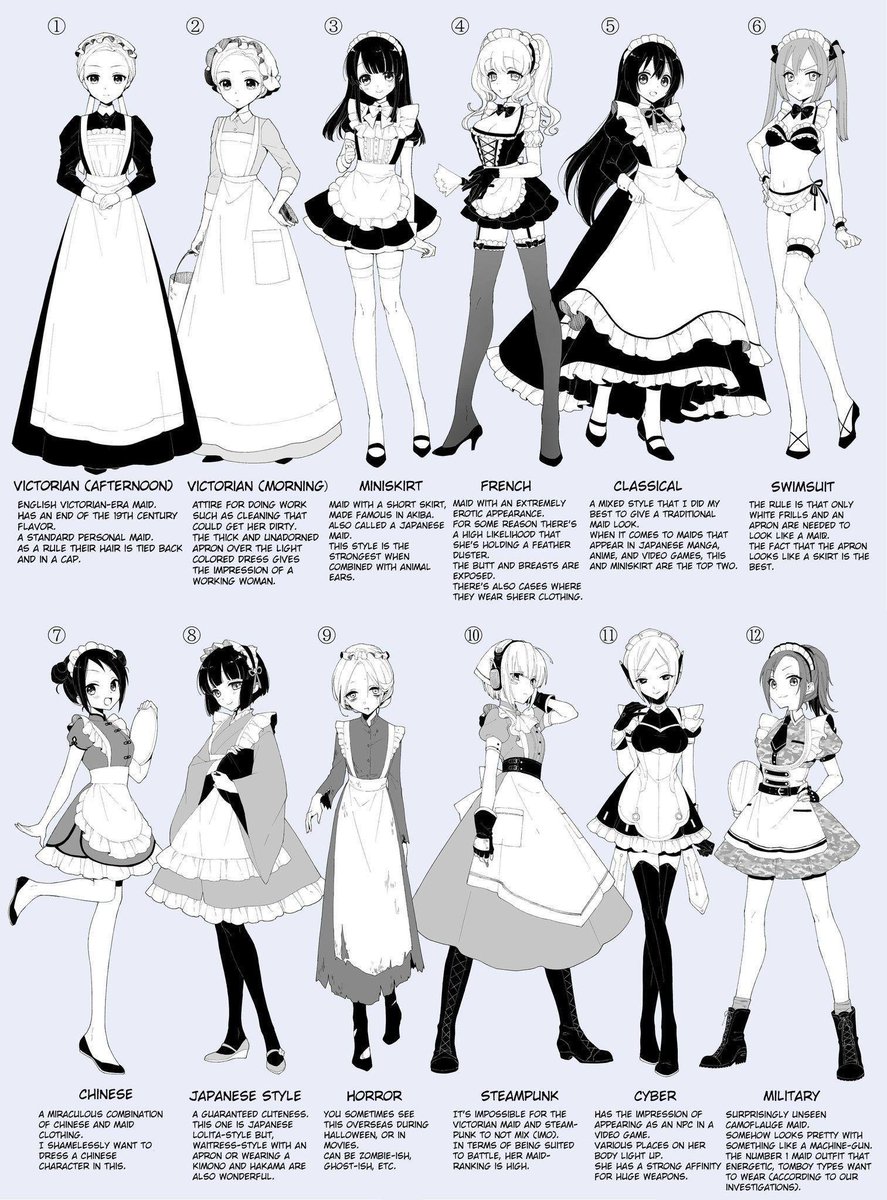Which maid outfit would you wear