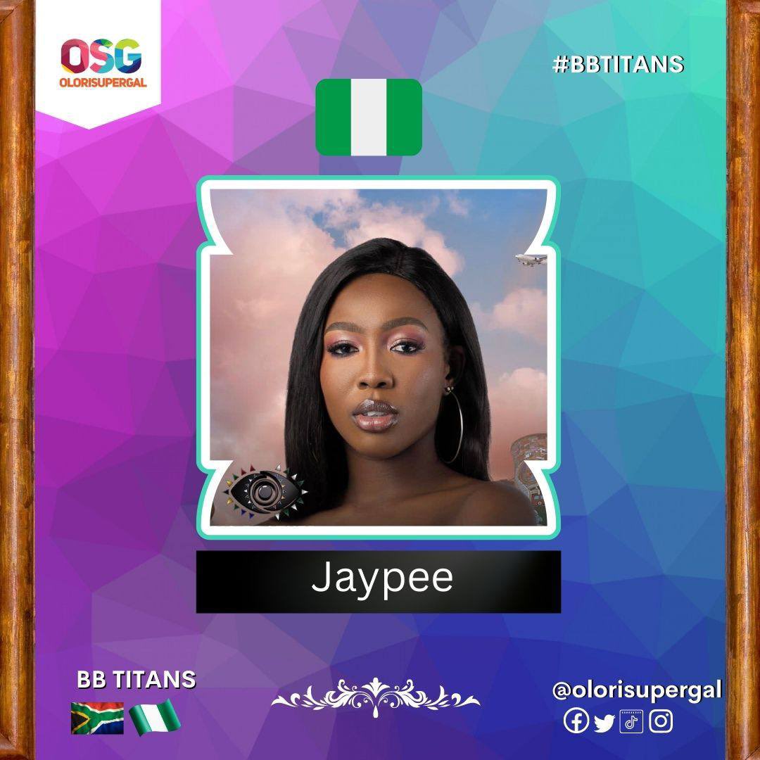 Meet Jaypee, 25 year-old nurse from Nigeria.

She loves to cuddle if given a chance. 

She looks forward to meeting good-looking men in the house.

Get updates here olorisupergal.com x olorisupergal.co.za 

#OloriSuperGal #BBTitans
