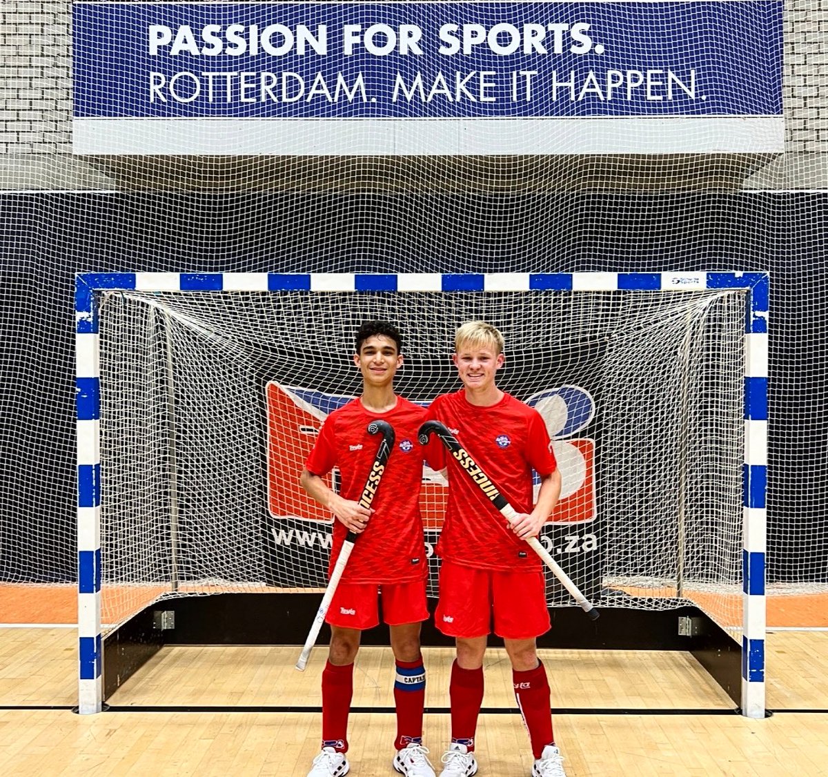 From the Red of the Knights to the Red of the PSi African All Stars! 

We hope you had an incredible experience in Europe and that you made long life memories! 

We are proud of you Dean!  

⚔️ We are the KNIGHTS ⚔️ 

🔴⚫️⚪️

#TheKnights 
#TheRedArmy 
#PSiHockey