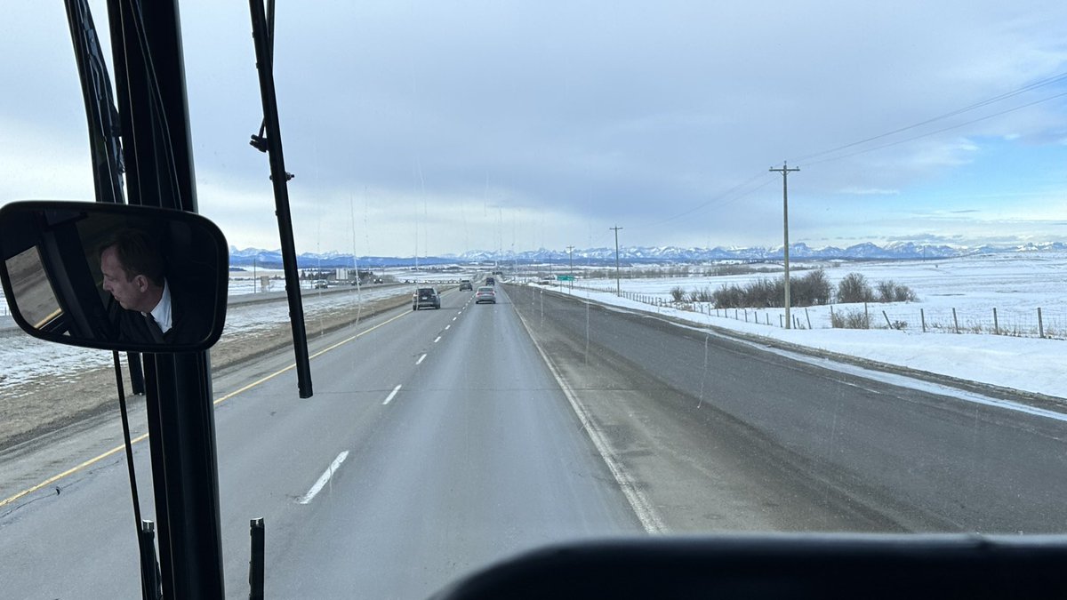 On our way to Banff! #Legends2022