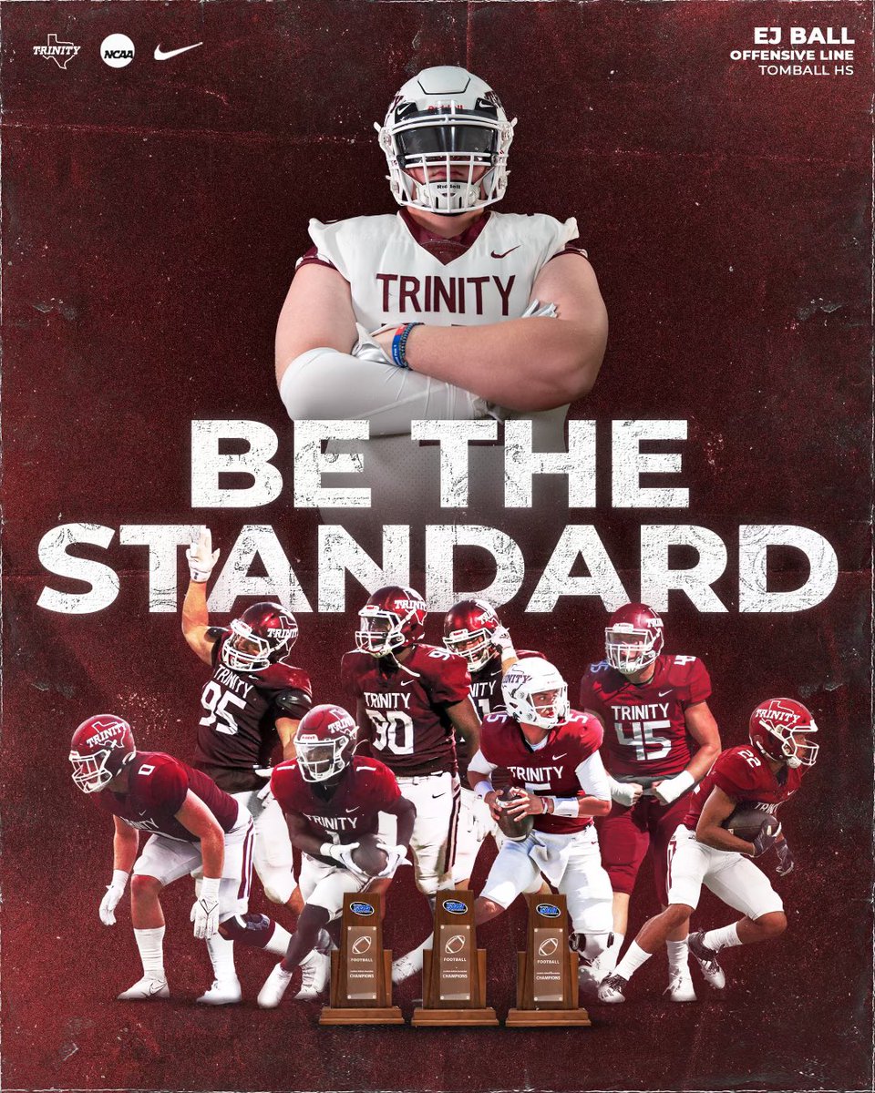 Thank you @CoachLytal for having me out for a visit to @Trinity_U #bethestandard @CoachBrandonMik @handal_dave @RecruitsCenTex @FootballTomball