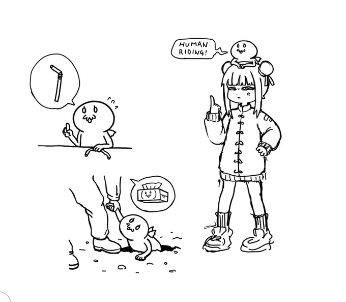 変な時間に目が覚めたのでらくがきしてた
もう少し寝よ 