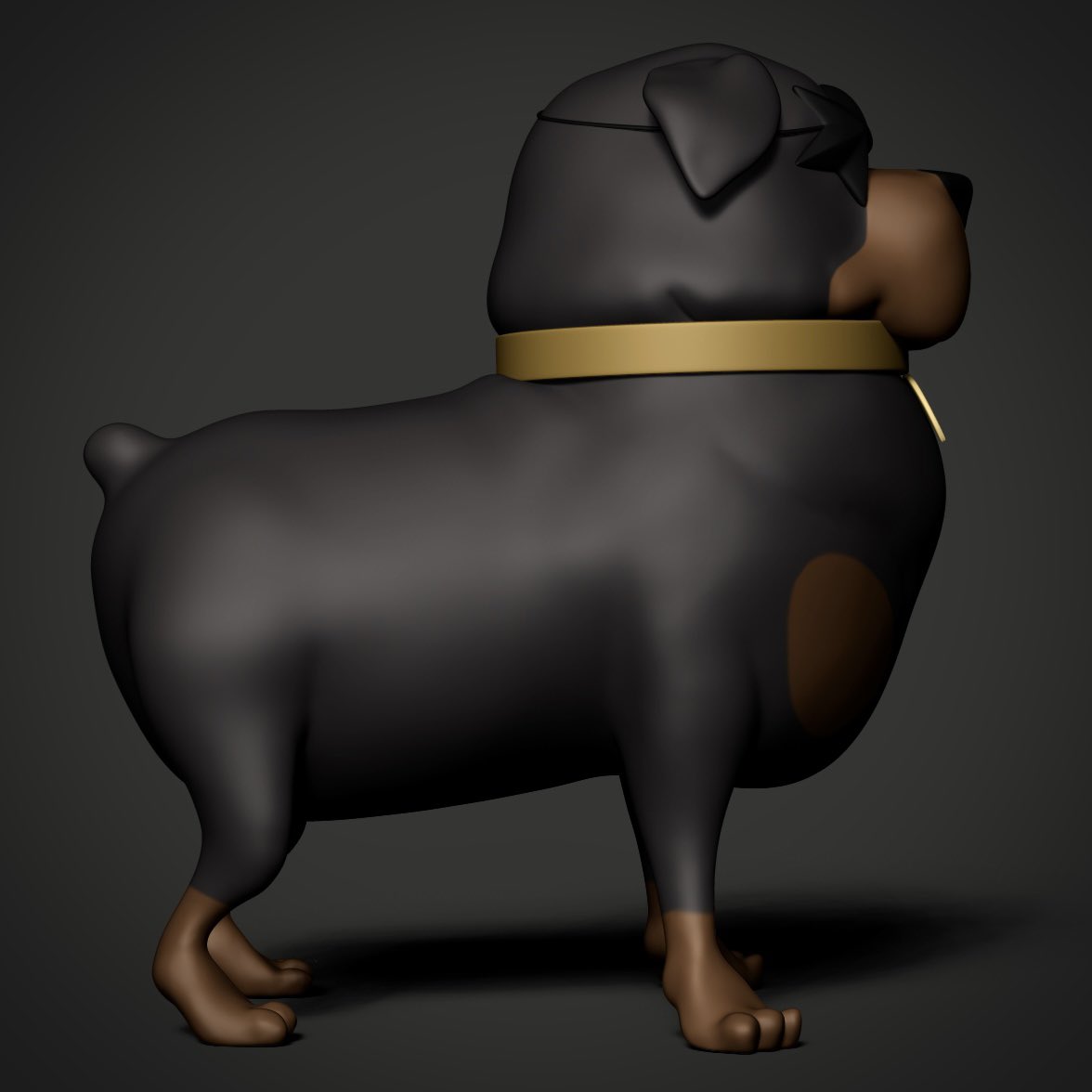 HRmaiques's tweet photo. Vamos con el segundo perrete de Artemisa @pascuyrodri, aun esperando a la impresora así que mientras vamos completando. Espero que os guste!! 😊 #destripandolahistoria #artemisa #3d #impresion3d #zbrush https://t.co/DBG3mMZlTq