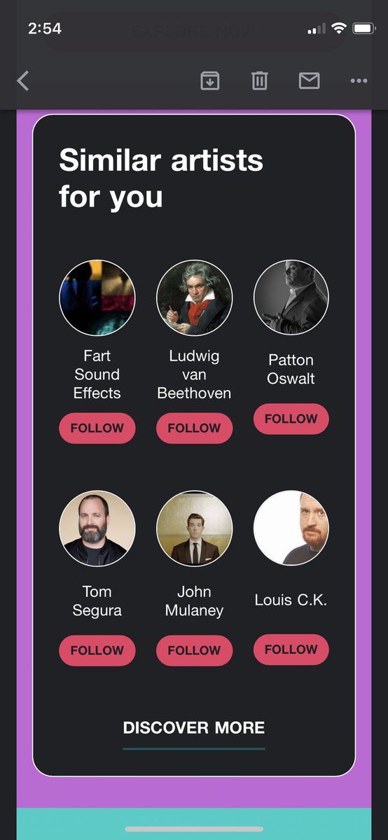 dahlberg617's tweet photo. I followed @kylekinane on some thing to get a heads up when he comes to Boston so I can get tickets. “Fart sound effects “ is an artist I may like since I like Kyle kinane. https://t.co/UAALGW00yM