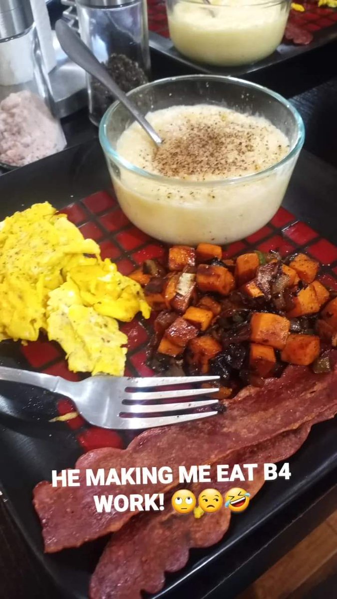 KamaniWald's tweet photo. BAE @OnyxBlaque THINK HE'S MY DADDY AS WELL! ๐คฃ #BREAKFAST #FORCEDEATING #ONYXPROPERTY https://t.co/xaPf1dhCHV