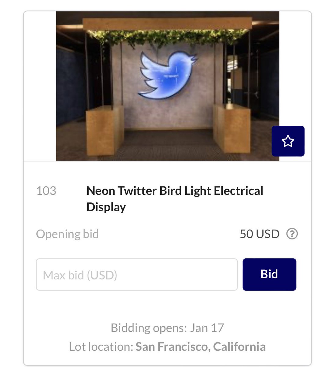 Patri0tCx_'s tweet photo. Twitter HQ in San Francisco is auctioning furniture, electronics, industrial kitchen appliances and others including soundproof office phone booths. #twitterSF
https://t.co/oz8LeNqBlL https://t.co/8PWRi0oyfd