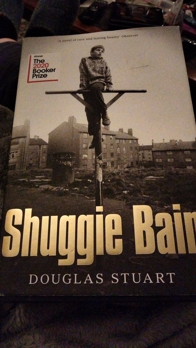 Just finished #ShuggieBain by Douglas Stuart in 3 days. Incredible. Heartbreaking. What a storyteller. Thank you.