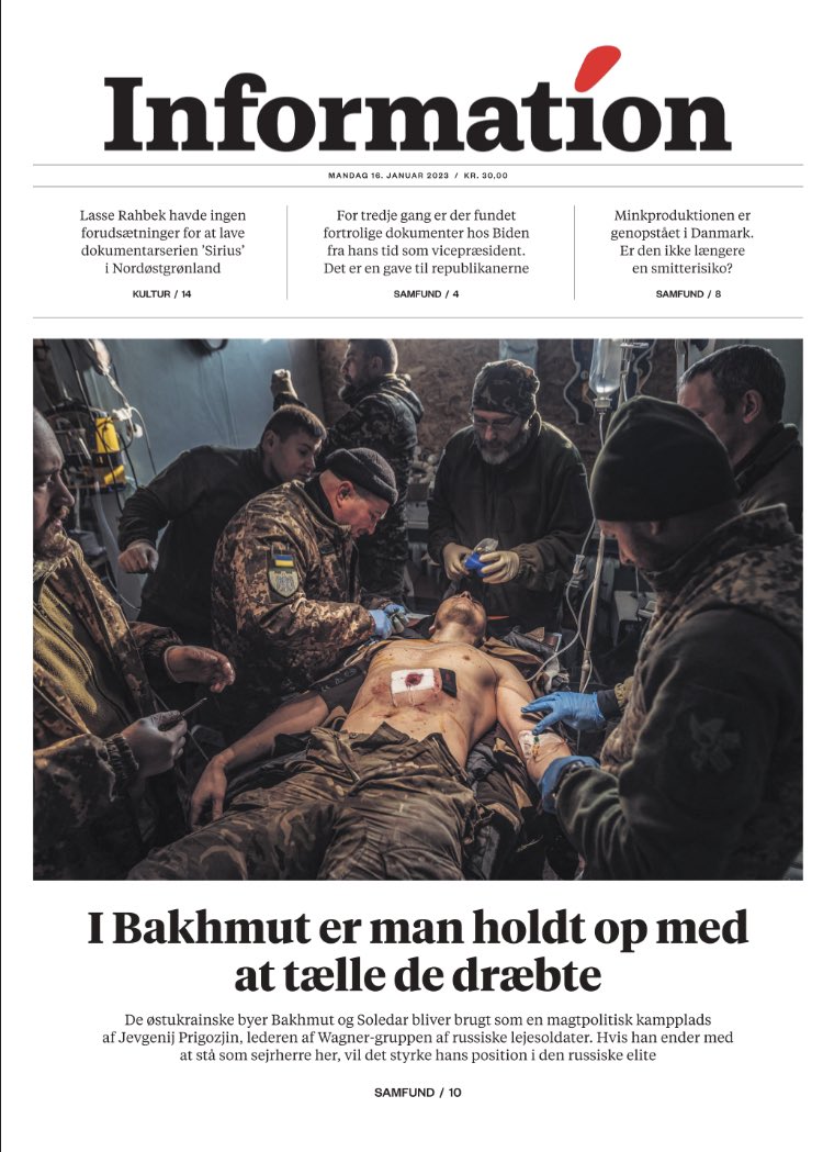 LabarcaDK's tweet image. I Bakhmut er man holdt op med at tælle de dræbte. Her opererer Wagner-gruppen - men hvem er lederen, Jevgenij Progozhin, som har gjort byen til helvede på jord? @Johannebreumjac i @informeren information.dk/udland/2023/01… #TomorrowsPapersToday