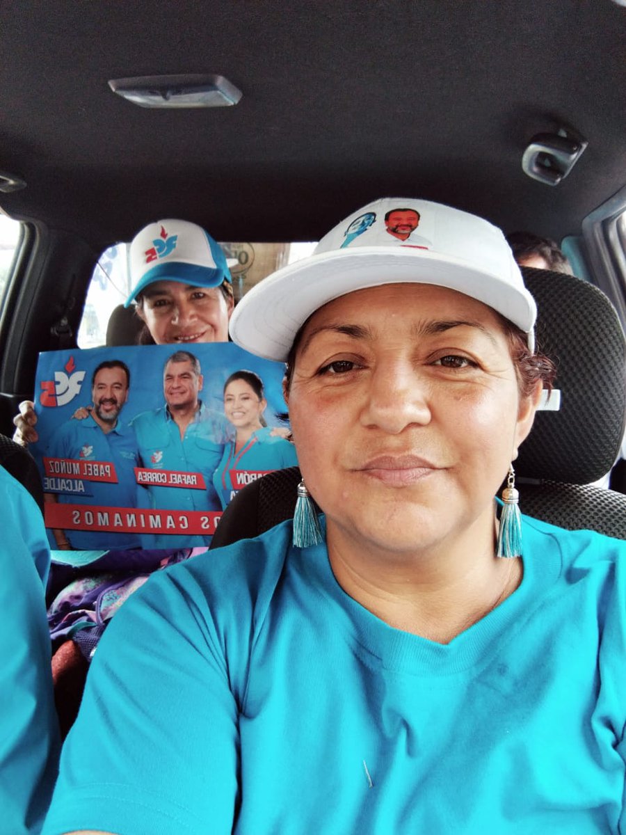 CarlaJohanaChal's tweet photo. Las mujeres revolucionarias de esta tierra seguiremos hasta el final del lado correcto de la historia, junto a #PaoLaPrefecta. Vamos con fuerza, coraje con Paola Pabón vamos a votar #Todo5 https://t.co/jnT0LIR87S