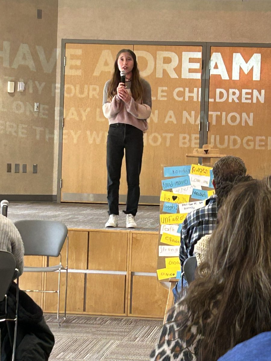 The Panthers were represented well today at the Living the Dream program at Hamilton East Library in collaboration with <a href="/HSESchools/">Hamilton Southeastern Schools</a>   Shout out to Norah Johnson, Chris Moore and Izzy Ellis along with all the other performances around the district. #Pantherproud