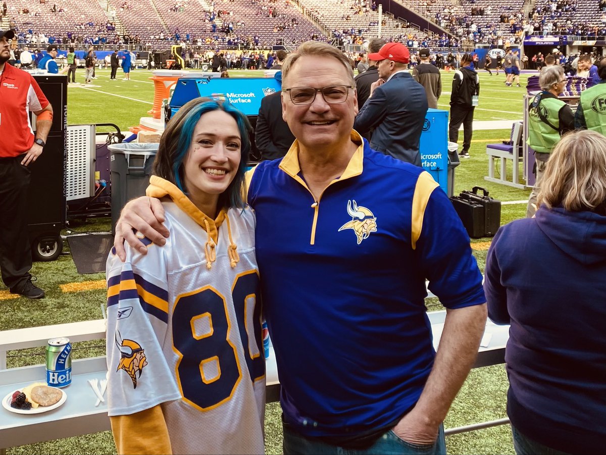 Happy birthday Eva Doran! #vikingsgameday