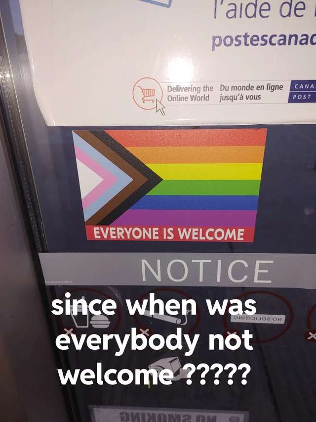 Canadabuster's tweet image. Shoppers Drug Mart has gone full woke. lol