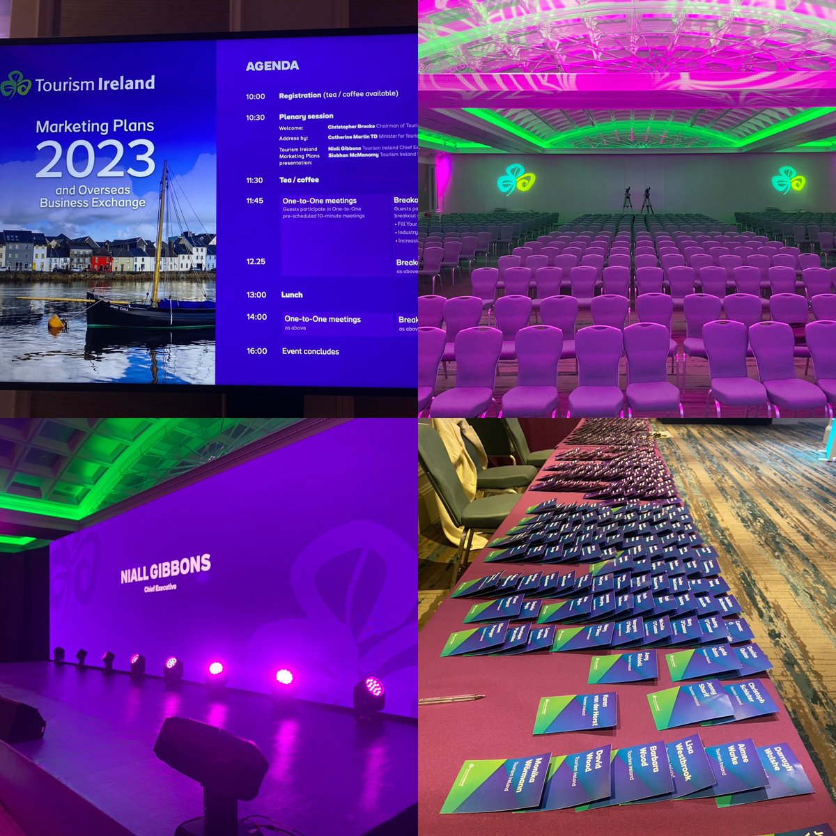 NiallGibbons's tweet photo. Tomorrow (Monday 16th),I look forward to welcoming Minister Catherine Martin to the Clayton Burlington Hotel, where we will launch tourism marketing plans for 2023. The roadshow will be in Belfast on Wednesday 18th. Look forward to seeing you. https://t.co/OLK6550Z0k