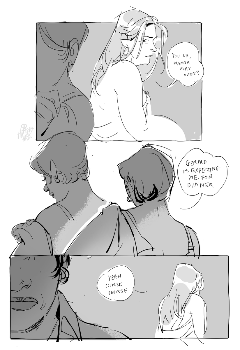 theyre in love and it hurts but it would hurt more if they weren't
(barbara/melissa, abbott elementary)