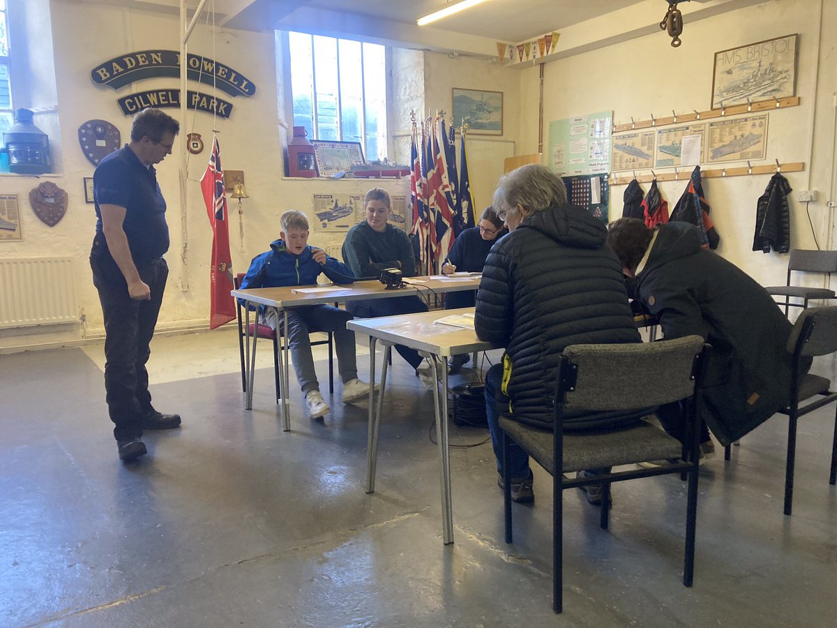 Watchetscouts's tweet photo. Today we hosted @scouts #RNSeaScout leaders from across England as they undertook their @rya_training #MarineVHFRadio #SRC course & exam with some of our team. #BravoZulu to all the successful candidates. @RYASW @RYA @8thNorwich @HambleSea @1ststandlake #6thTorbayBritannia https://t.co/N91fwJibaq