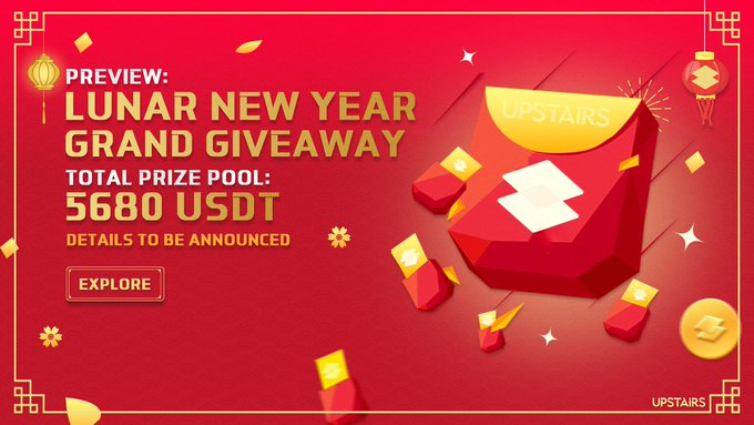 BackBoozle's tweet image. 🚨Greetings, Upstairs fans! 👋
@UpstairsNFT will be launching a Lunar New Year Grand Giveaway.

The lucky winners of the said event will receive a total of 5680 USDT.💯🔥

Stay tuned for more information.
#NFT #NFTs #Web3