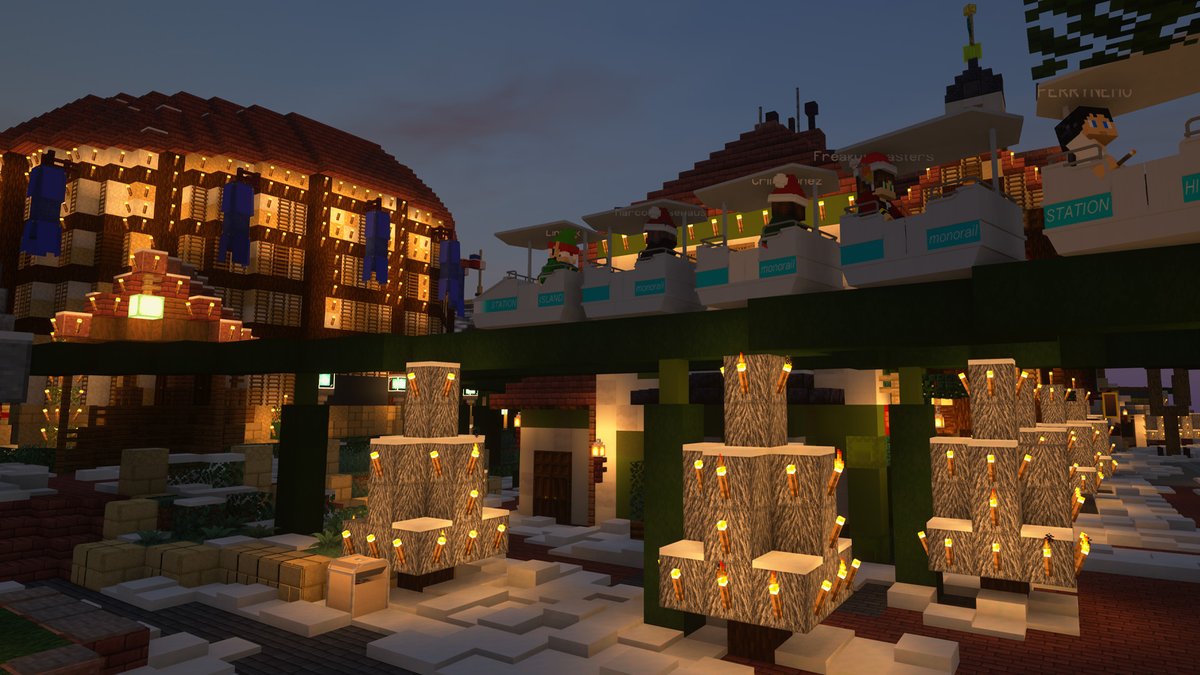 EPMResortFR's tweet photo. 🕗 @EP_Minecraft ferme ses portes pour la dernière fois cette saison pour hiberner pendant quelques mois avant de vous retrouver dès le 1er avril ! 😴👋
Vous étiez 20 500 joueurs à nous rendre visite en 2022 et nous souhaitons vous remercier de tout 💛! #Minecraft #EPatHome https://t.co/IAbO0rRyfm